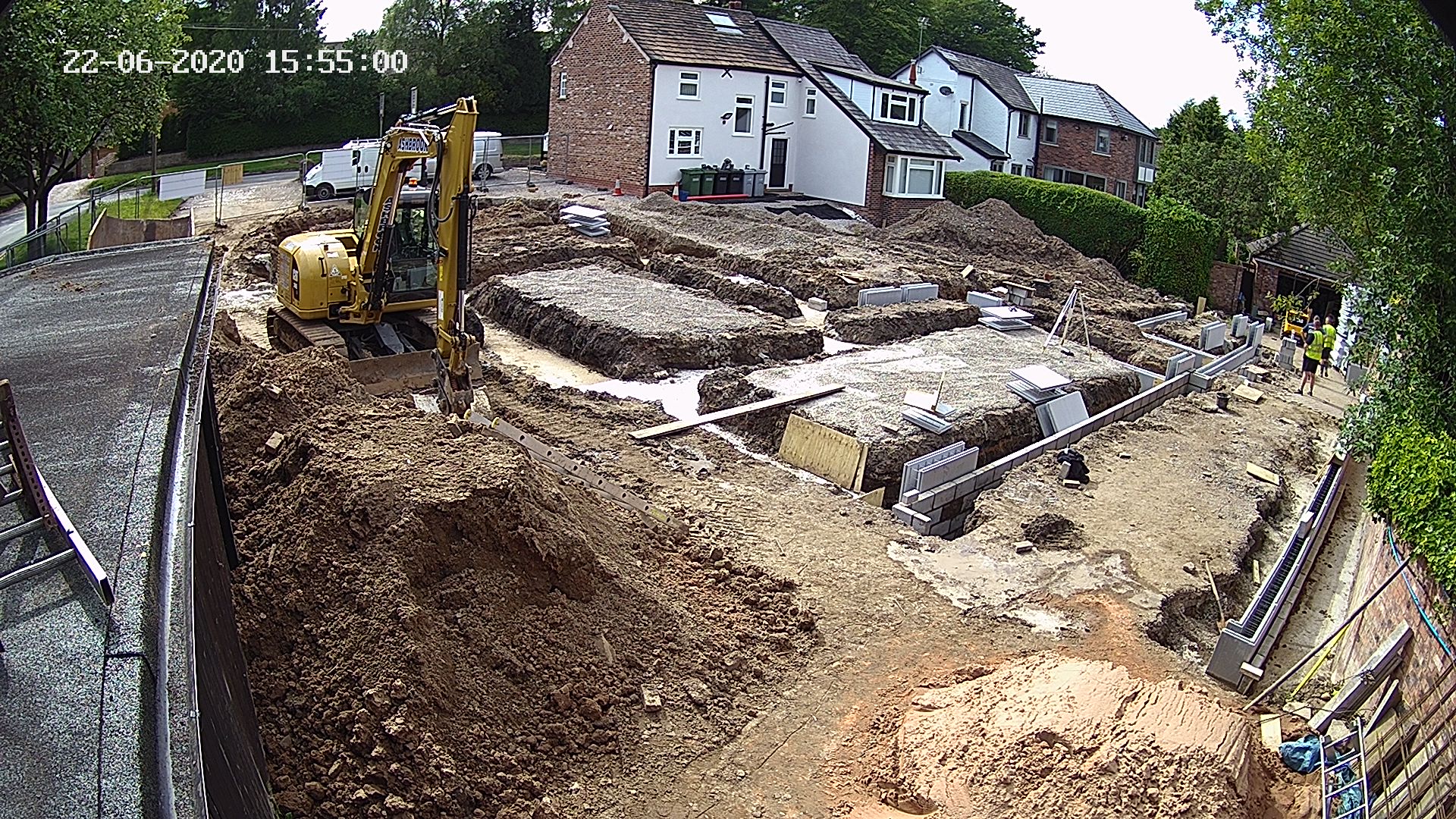 J W Brocklehurst Ltd - footings