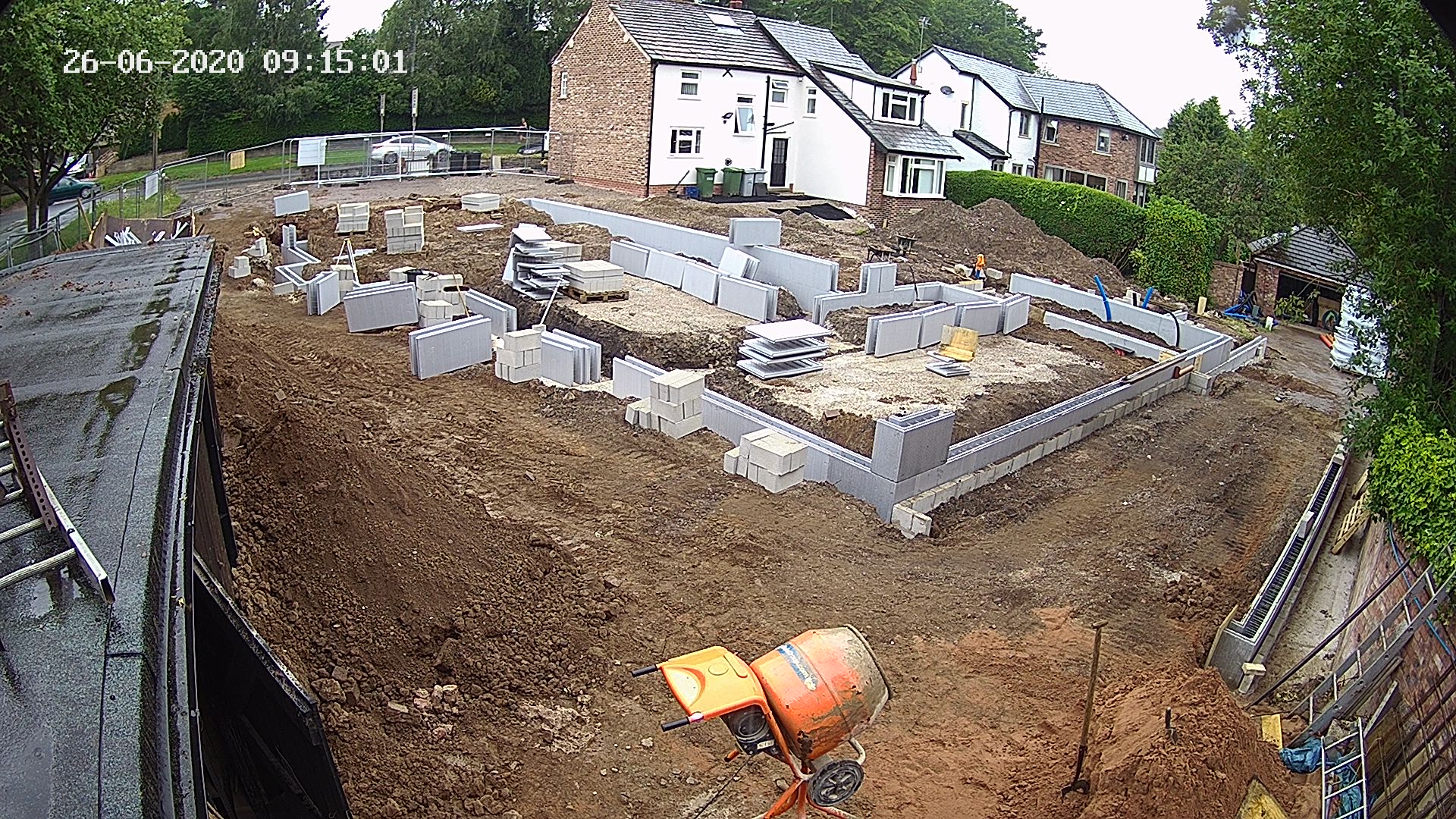 J W Brocklehurst Ltd - ICF walls first course